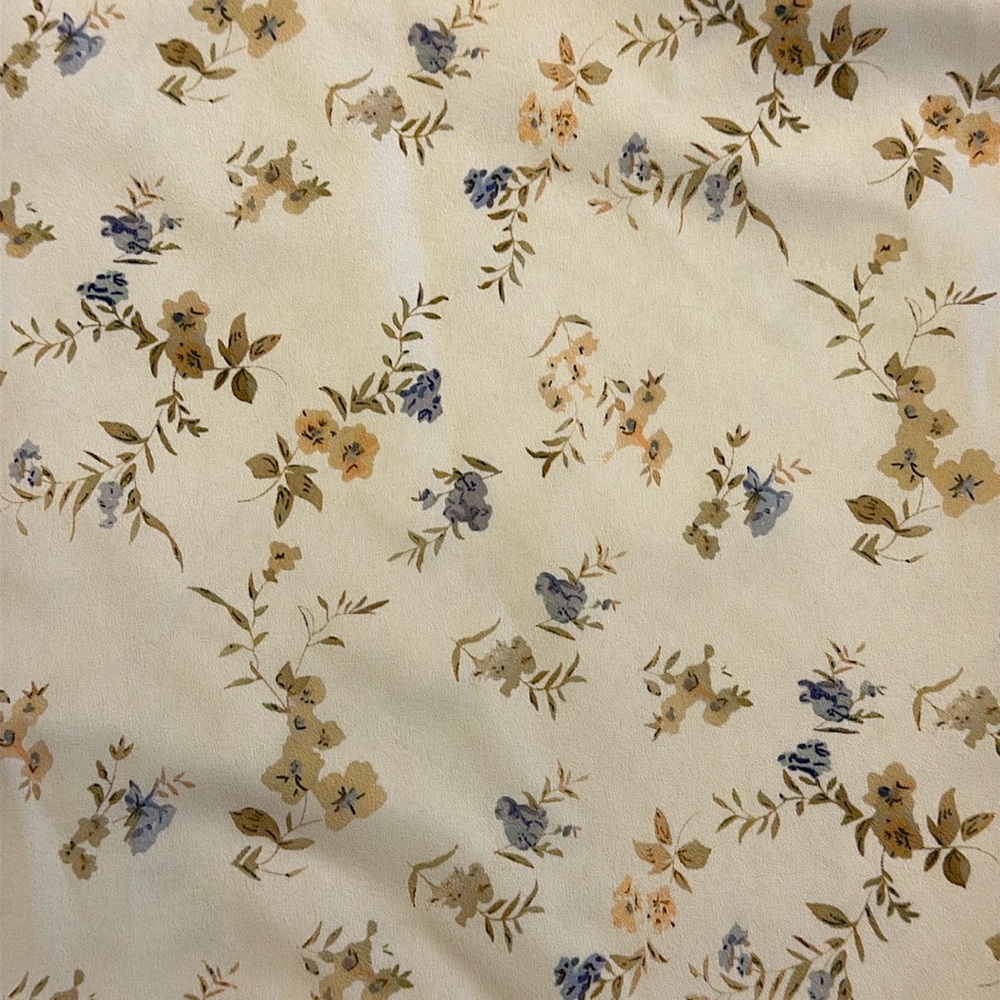 NWT Cider Floral Strapless Split Midi Dress, Yellow Floral Print, Size Large - Picture 3 of 10
